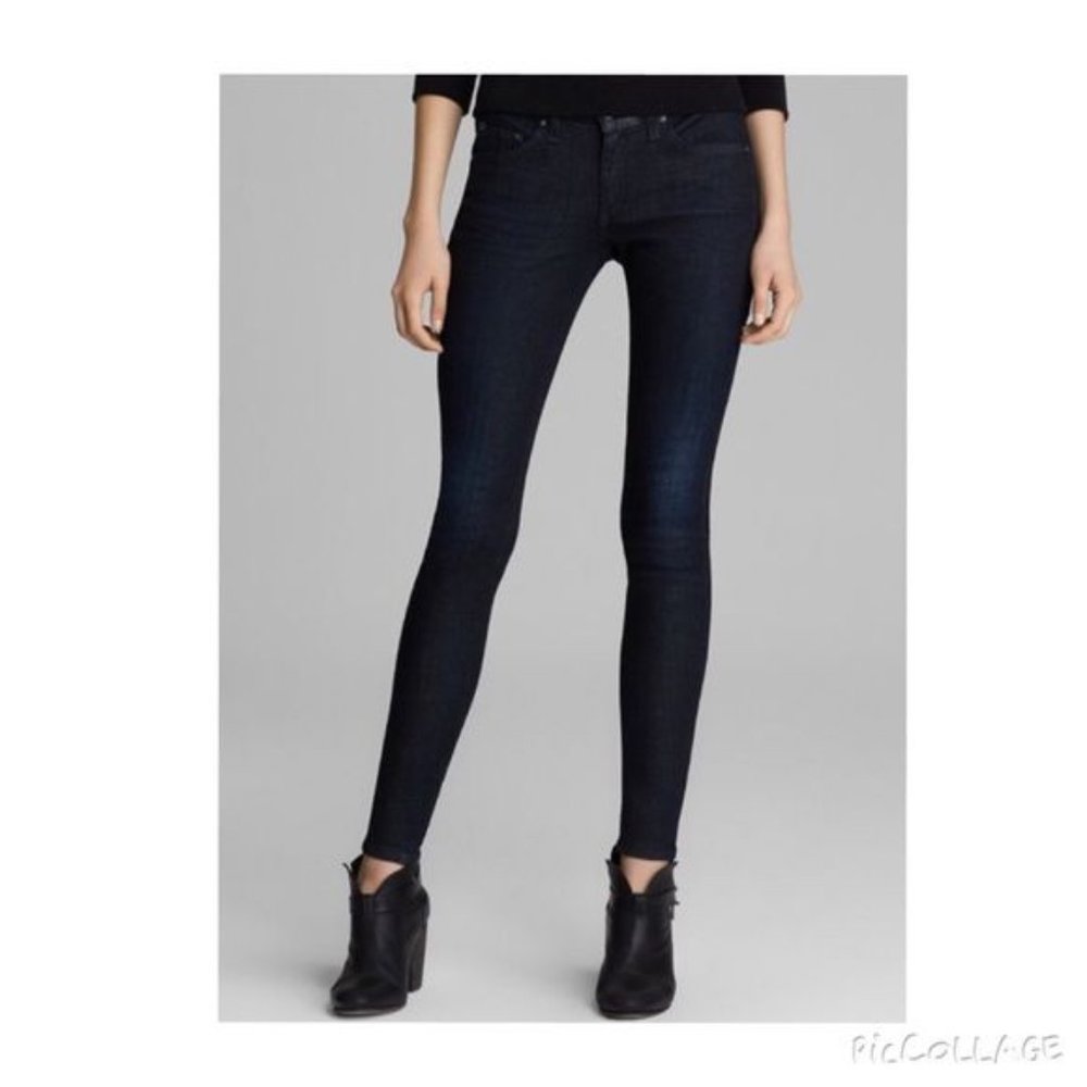 Rag & Bone Olive Harrow Skinny Jeans Sz 29